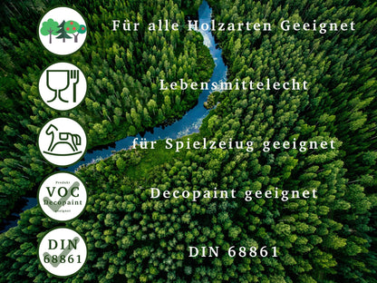 JRD COATINGS® 2K Nature Oil próbka w buteleczce