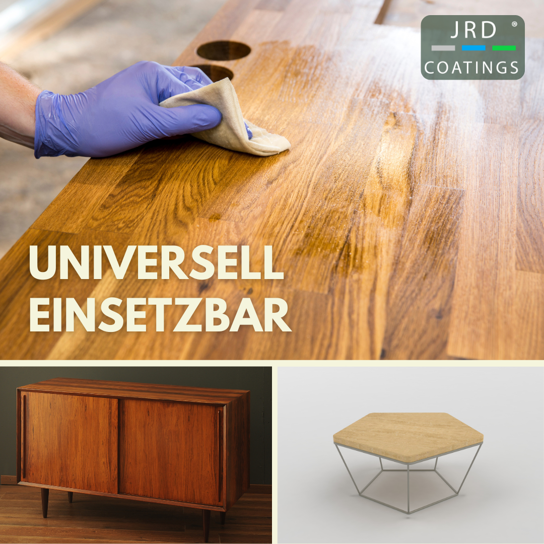 JRD COATINGS® 2K Nature Oil próbka w buteleczce