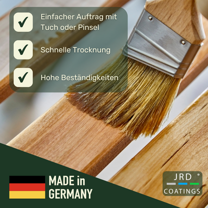 JRD COATINGS® 2K Nature Oil próbka w buteleczce